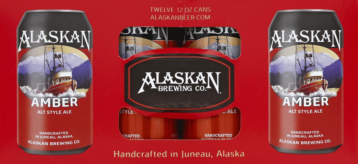 slide 4 of 8, Alaskan Amber Ale Beer 12Pk, 12 ct; 12 oz