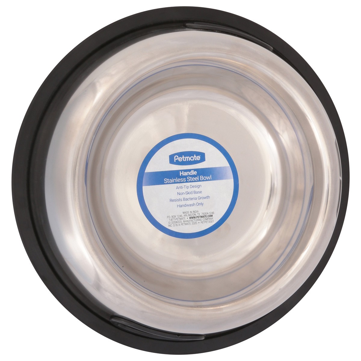 slide 10 of 11, Petmate Handle Stainless Steel Bowl 1 ea, 1 ct