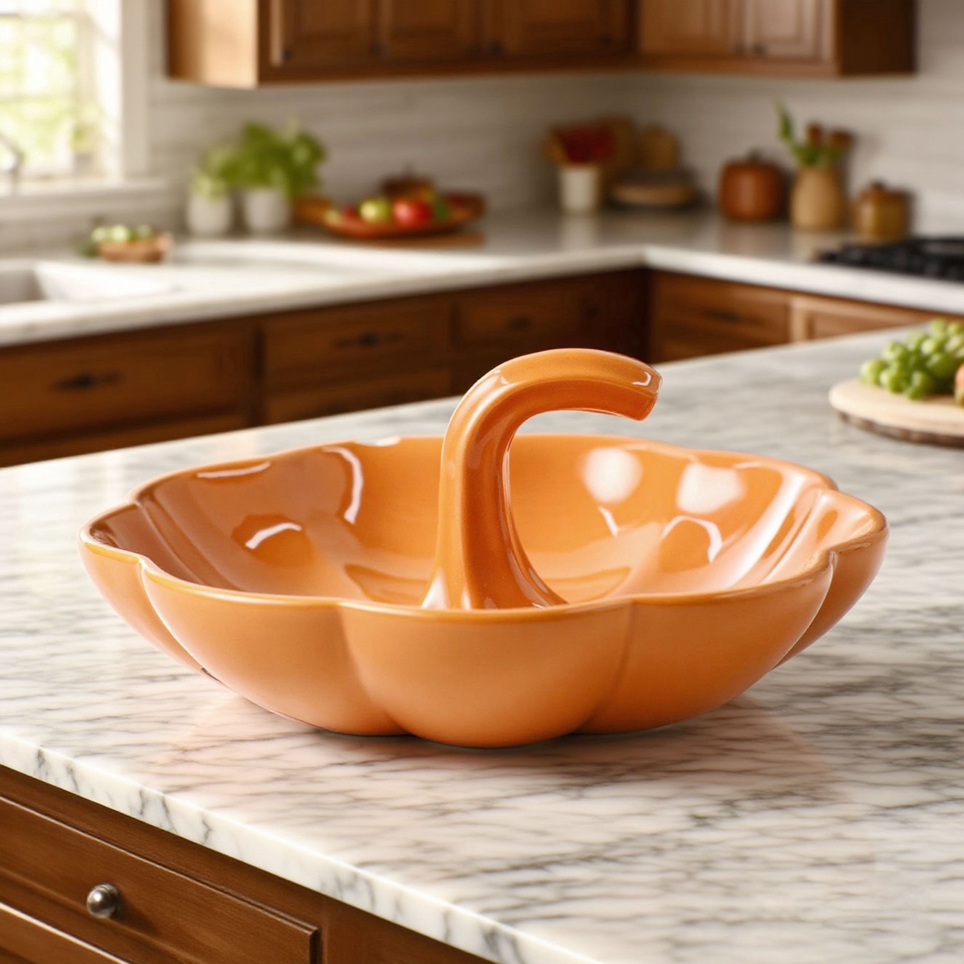 slide 4 of 4, 8" Pumpkin Bowl By Ashland, 8 in