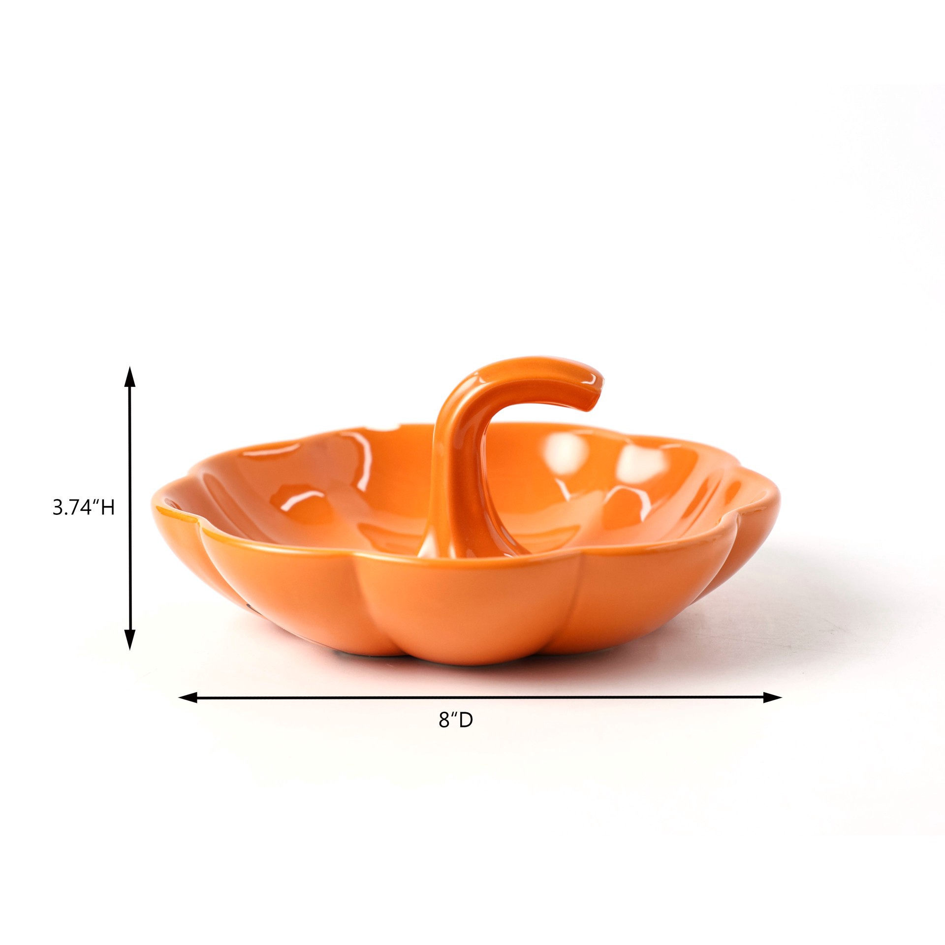 slide 2 of 4, 8" Pumpkin Bowl By Ashland, 8 in
