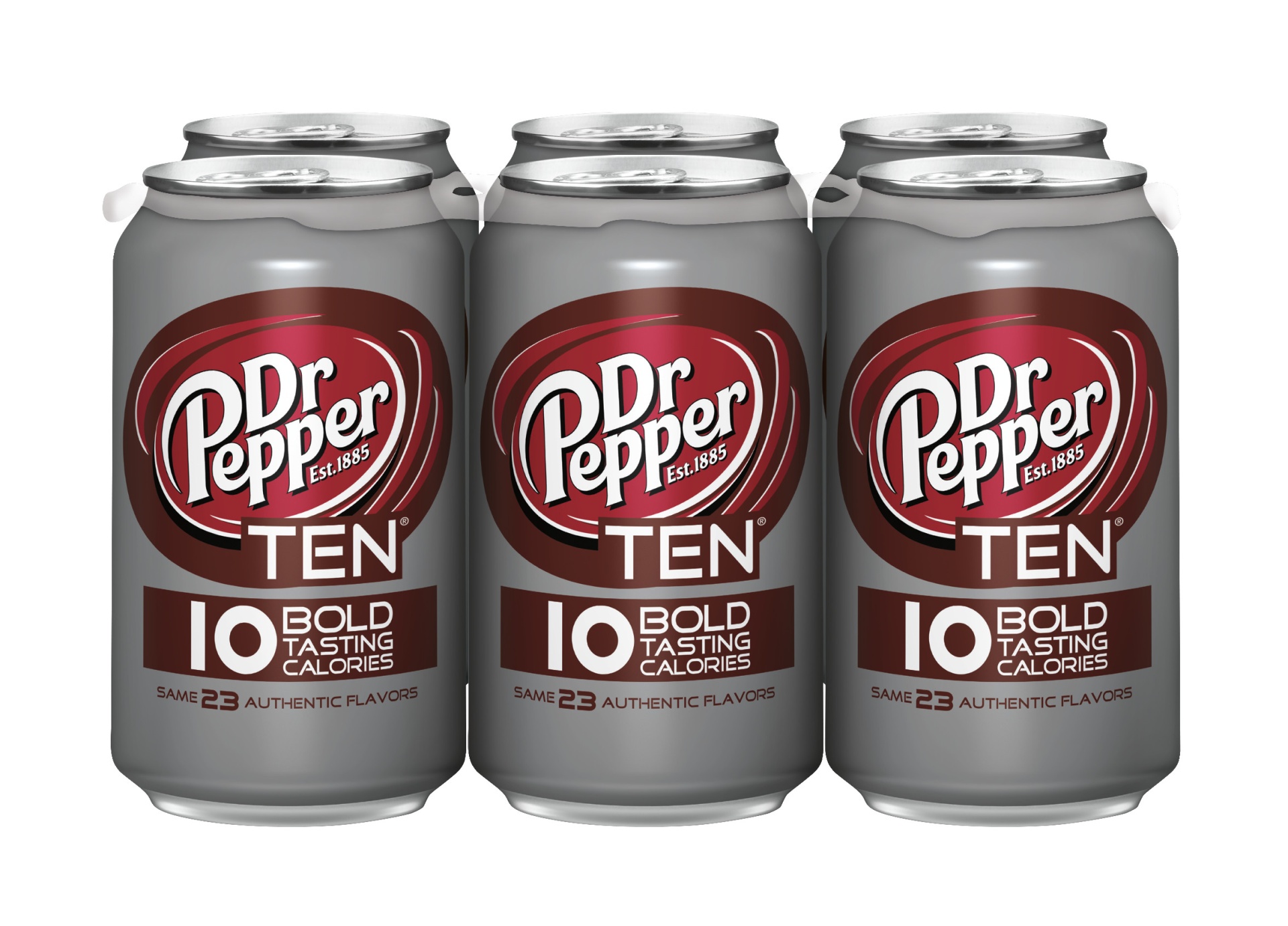 slide 1 of 1, Dr Pepper TEN, 6 ct; 12 oz