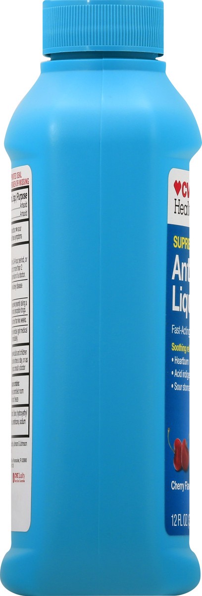 slide 9 of 10, CVS Health Antacid Liquid Supreme, Cherry, 12 Oz, 1 ct