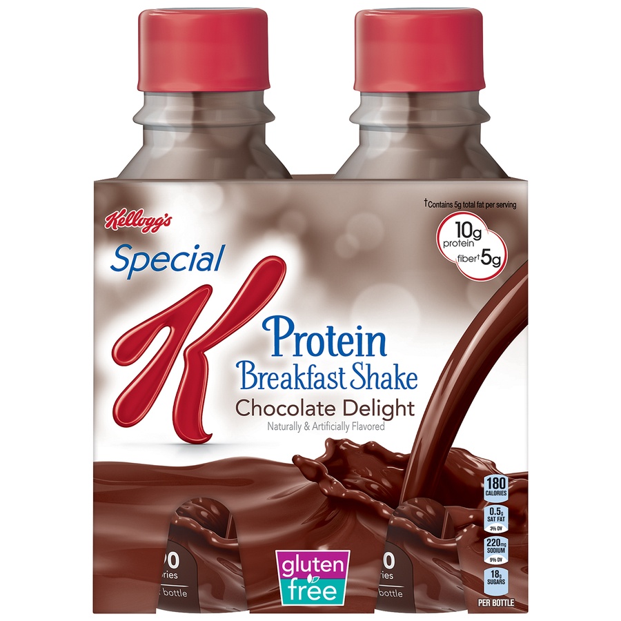 slide 1 of 5, Special K Breakfast Shake, Double Chocolate, 40 oz