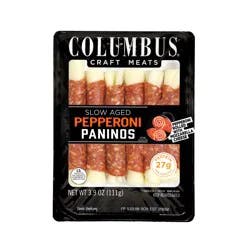 Columbus Pepperoni Paninos