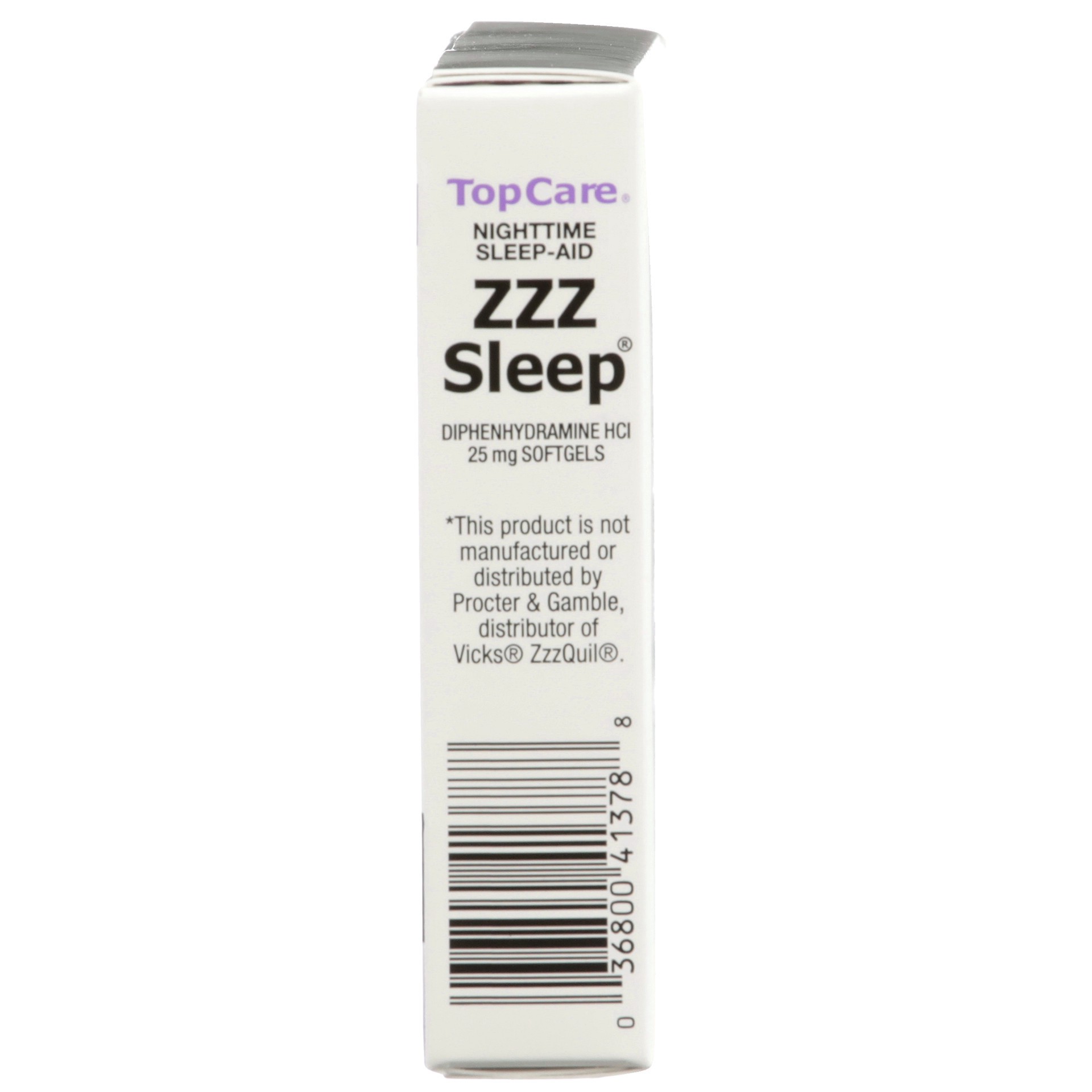 slide 3 of 6, TopCare Health 25 mg Nighttime Sleep Aid 24 Softgels, 24 ct