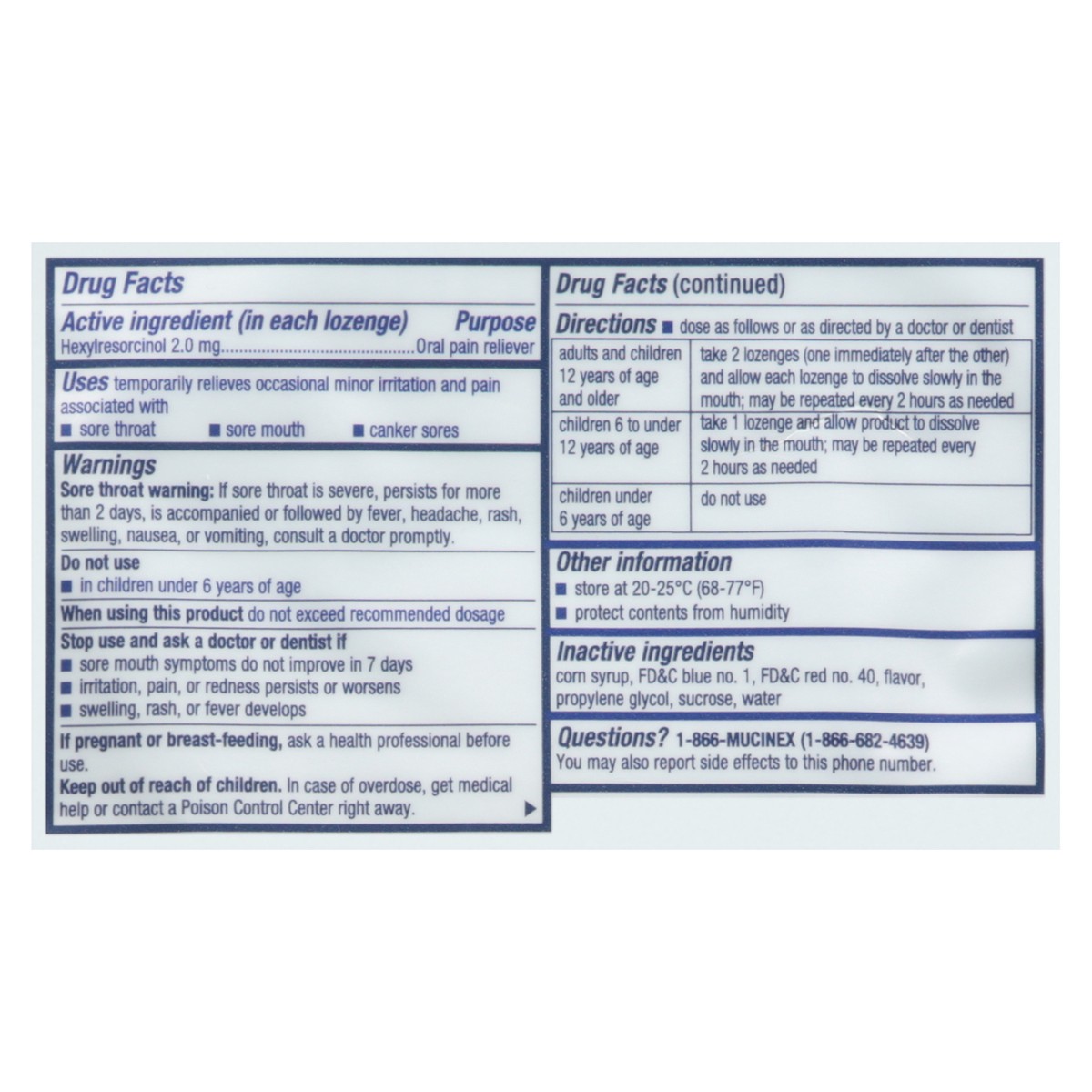 slide 10 of 12, Mucinex InstaSoothe Elderberry & Wild Cherry Flavor Sore Throat + Pain Relief 20 Medicated Drops, 20 ct