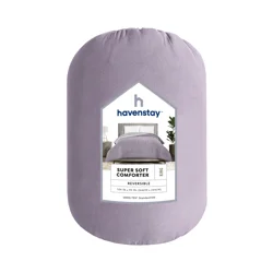 Havenstay Geo quilt, King, Purple