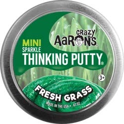 Crazy Aaron's Mini Fresh Grass Thinking Putty Tin, 0.46 oz