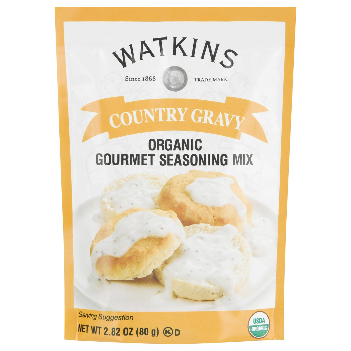 slide 1 of 13, Watkins Organic Country Gravy Gourmet Seasoning Mix 2.82 oz, 1 ct