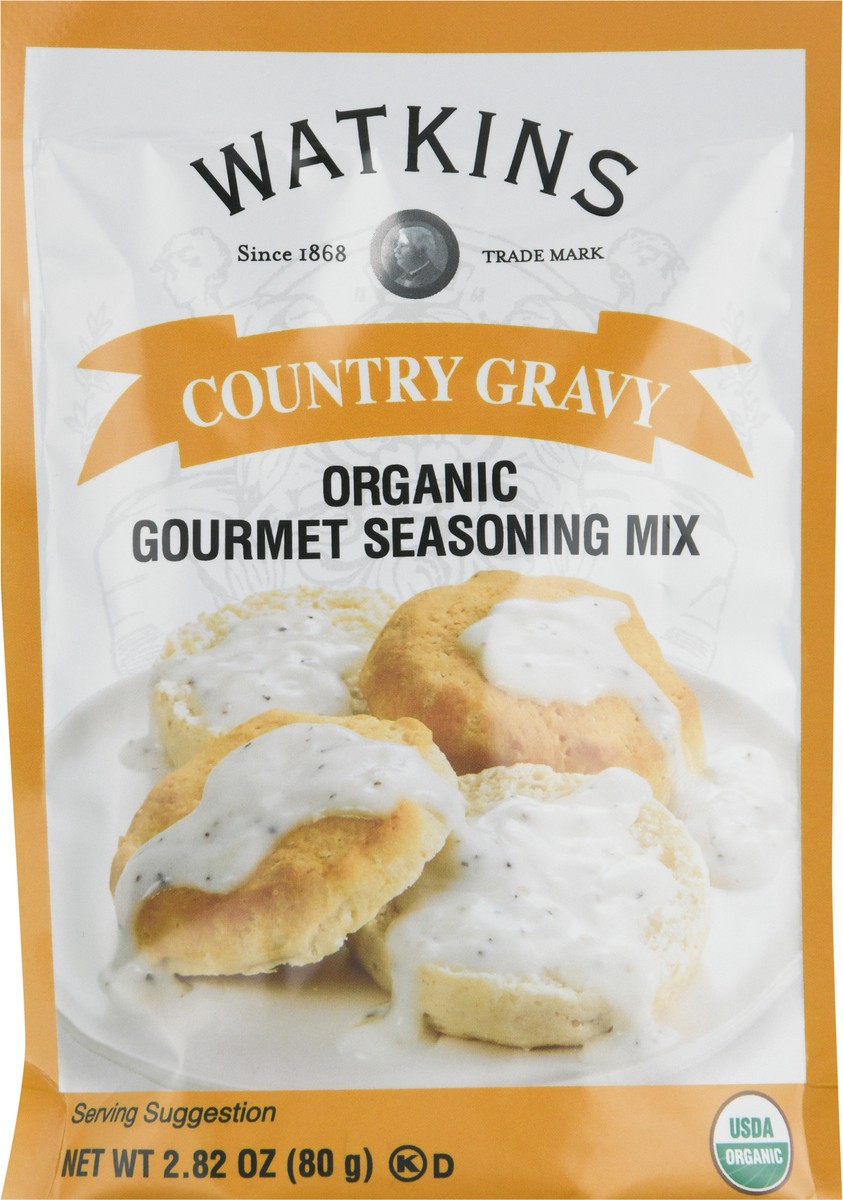 slide 4 of 13, Watkins Organic Country Gravy Gourmet Seasoning Mix 2.82 oz, 1 ct