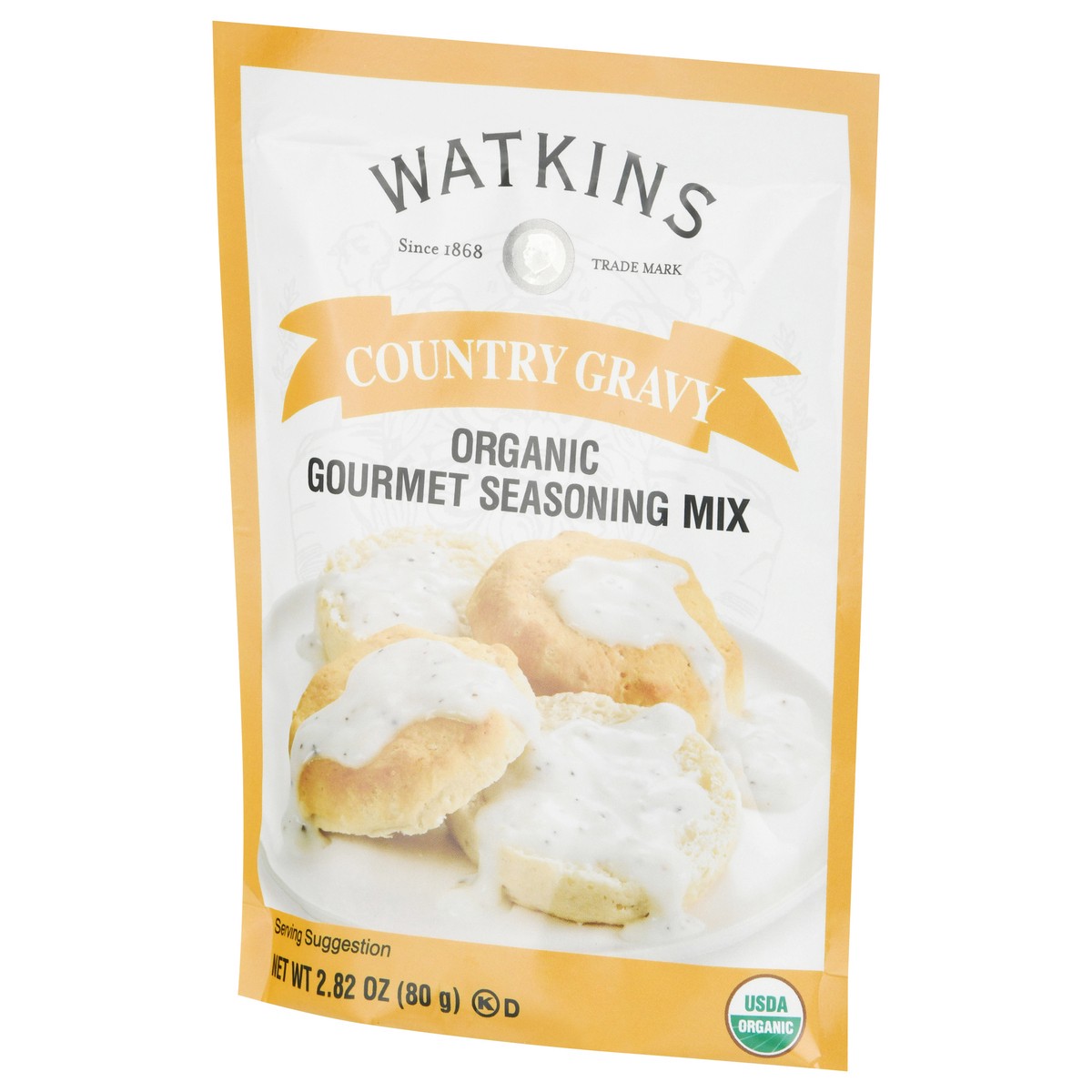 slide 8 of 13, Watkins Organic Country Gravy Gourmet Seasoning Mix 2.82 oz, 1 ct