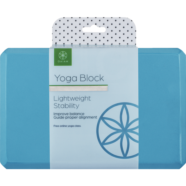 slide 1 of 1, Gaim Tri-Color Yoga Block, 1 ct