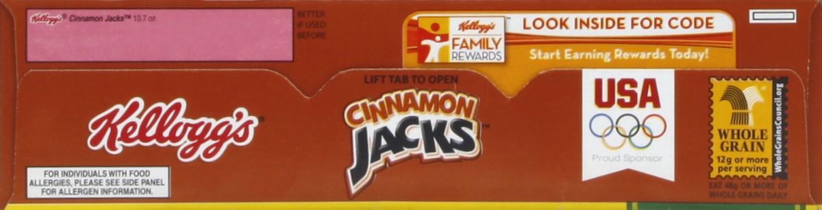 slide 2 of 6, Cinnamon Jacks Cereal 10.7 oz, 10.7 oz