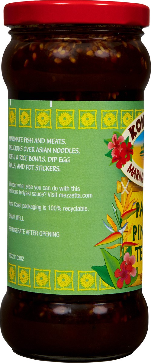 slide 5 of 7, Kona Coast Paradise Pineapple Teriyaki Marinade & Grilling Sauce, 15 oz, 15 oz