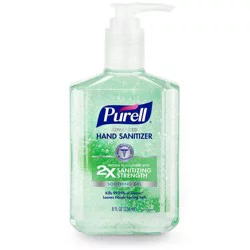 PURELL 8oz+25% Free Soothing Gel Pump