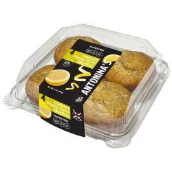 Antonina's Gluten Free Lemon Poppy Seed Muffins
