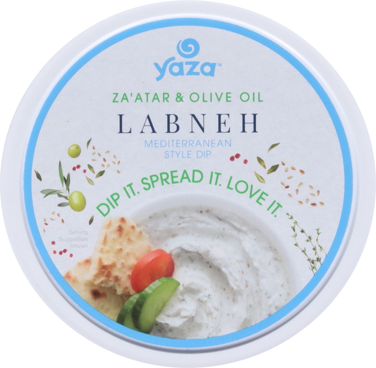 slide 10 of 13, Yaza Za'atar & Olive Oil Labneh 12 oz, 12 oz