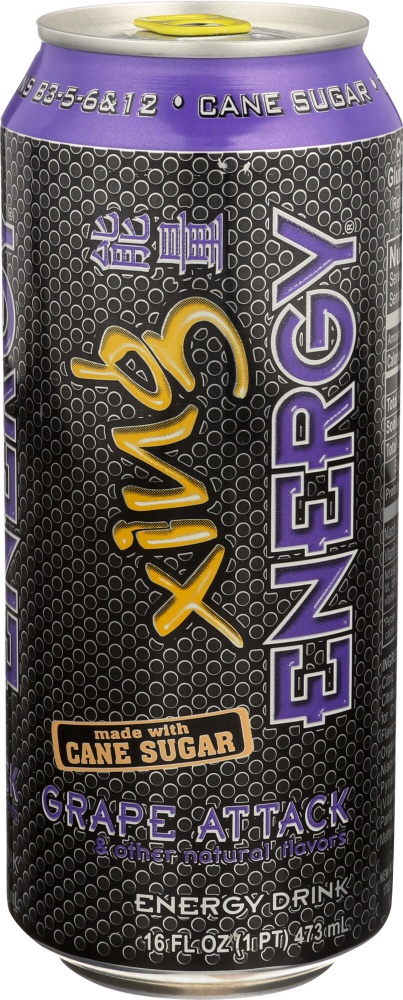 slide 1 of 1, Xingtea Grape Attack Energy Drink, 16 fl oz