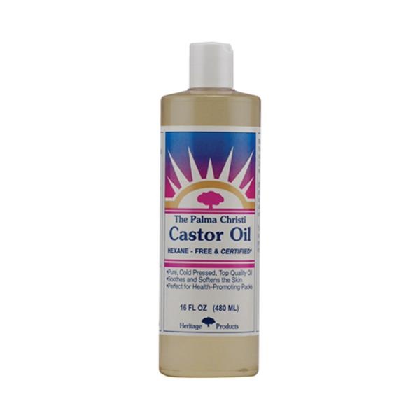 slide 1 of 1, Heritage Store Castor Oil 16Oz, 16 oz