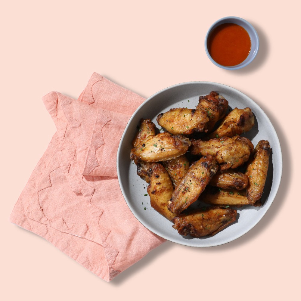 slide 2 of 2, Fresh Foods Market Roasted Bone In Wings, per lb