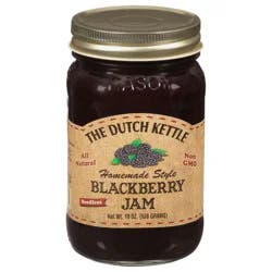 The Dutch Kettle Homemade Style Blackberry Jam 19 oz