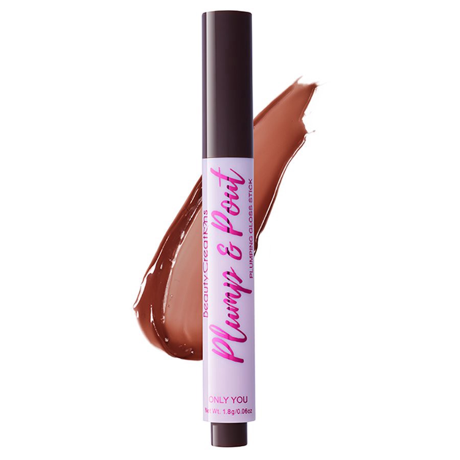 slide 1 of 1, Beauty Creations Plump & Pout Plumping Gloss Stick - Only You, 0.06 oz
