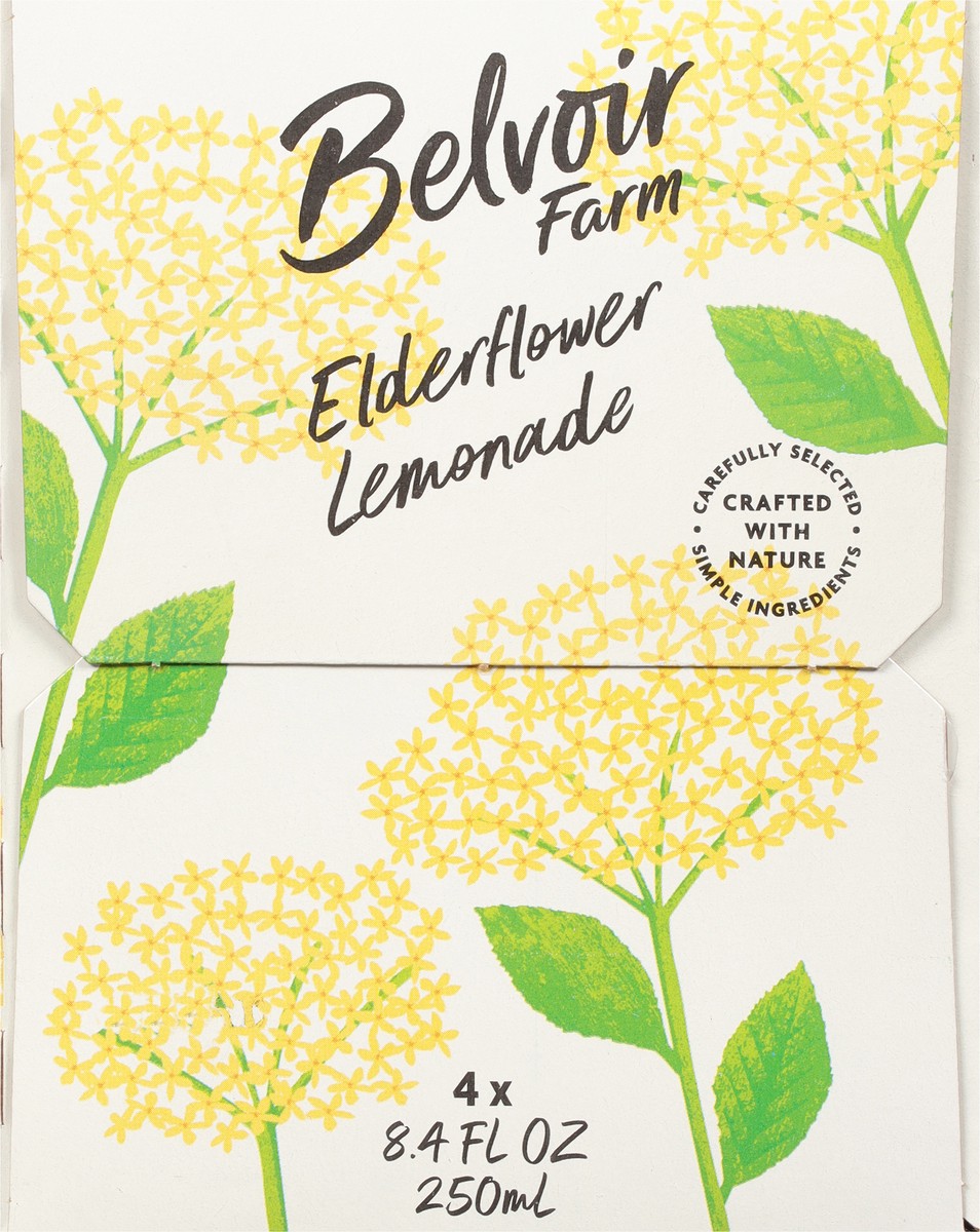 slide 3 of 13, Belvoir Farm Elderflower Lemonade Sparkling Soft Drink 4 - 8.4 fl oz Cans, 4 ct