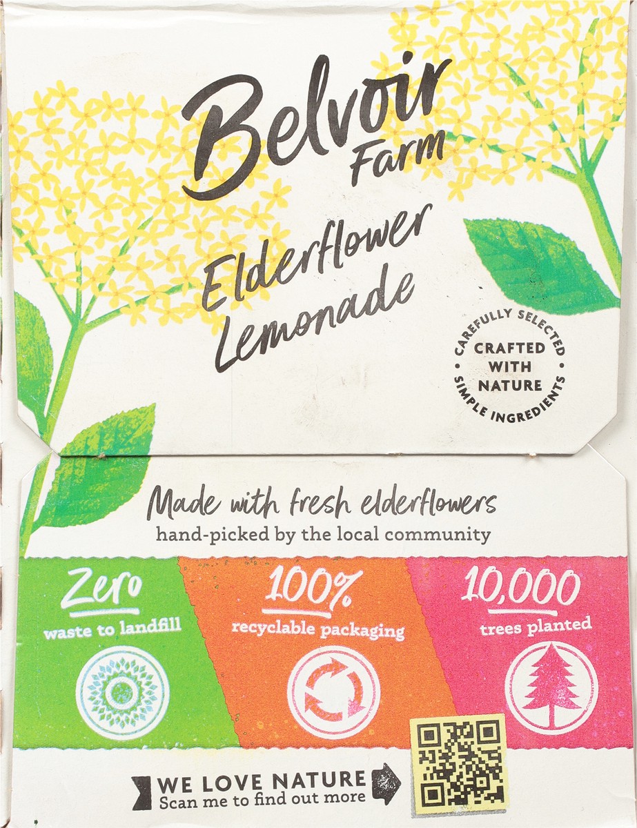 slide 6 of 13, Belvoir Farm Elderflower Lemonade Sparkling Soft Drink 4 - 8.4 fl oz Cans, 4 ct