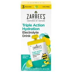 Zarbee's Naturals Kids Triple Action Hydration Electrolyte Drink, 3 x 5 fl. oz