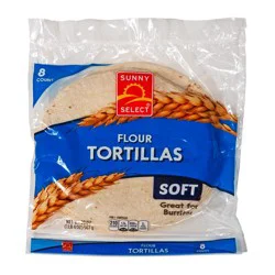 Sunny Select, Flour Tortillas, Burrito