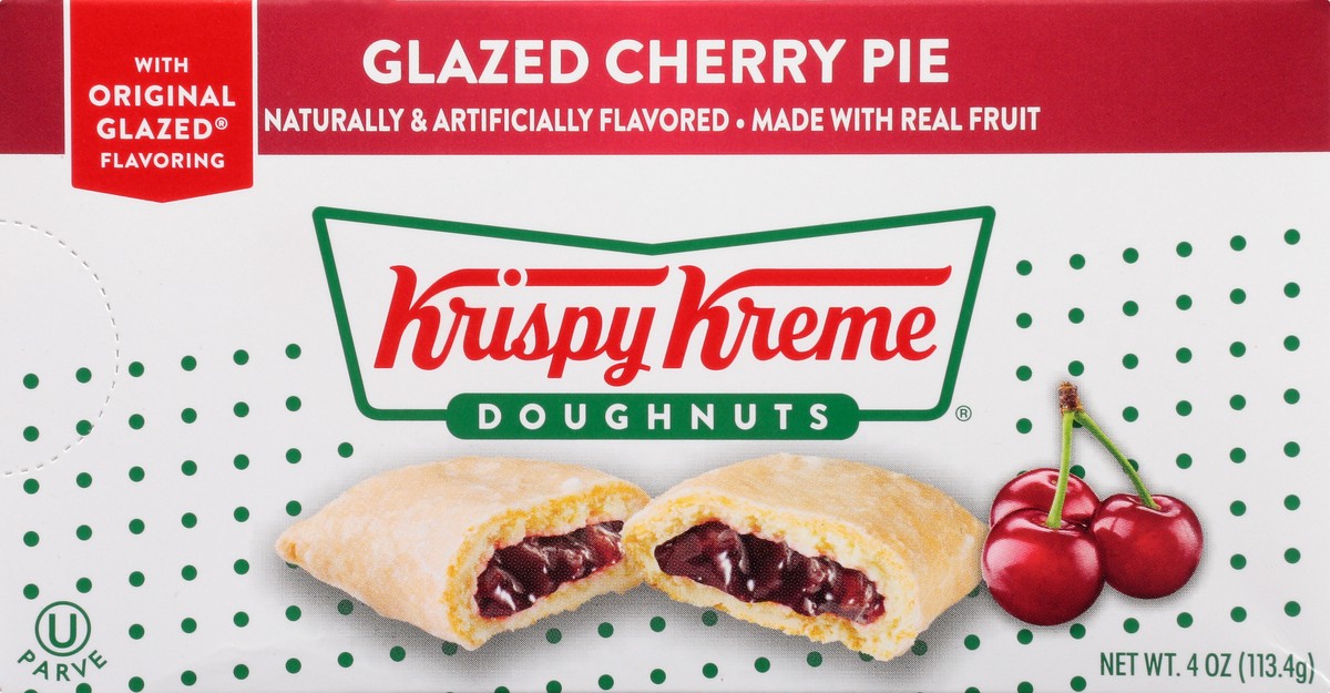 slide 6 of 13, Krispy Kreme Glazed Cherry Pie 4 oz, 4 oz