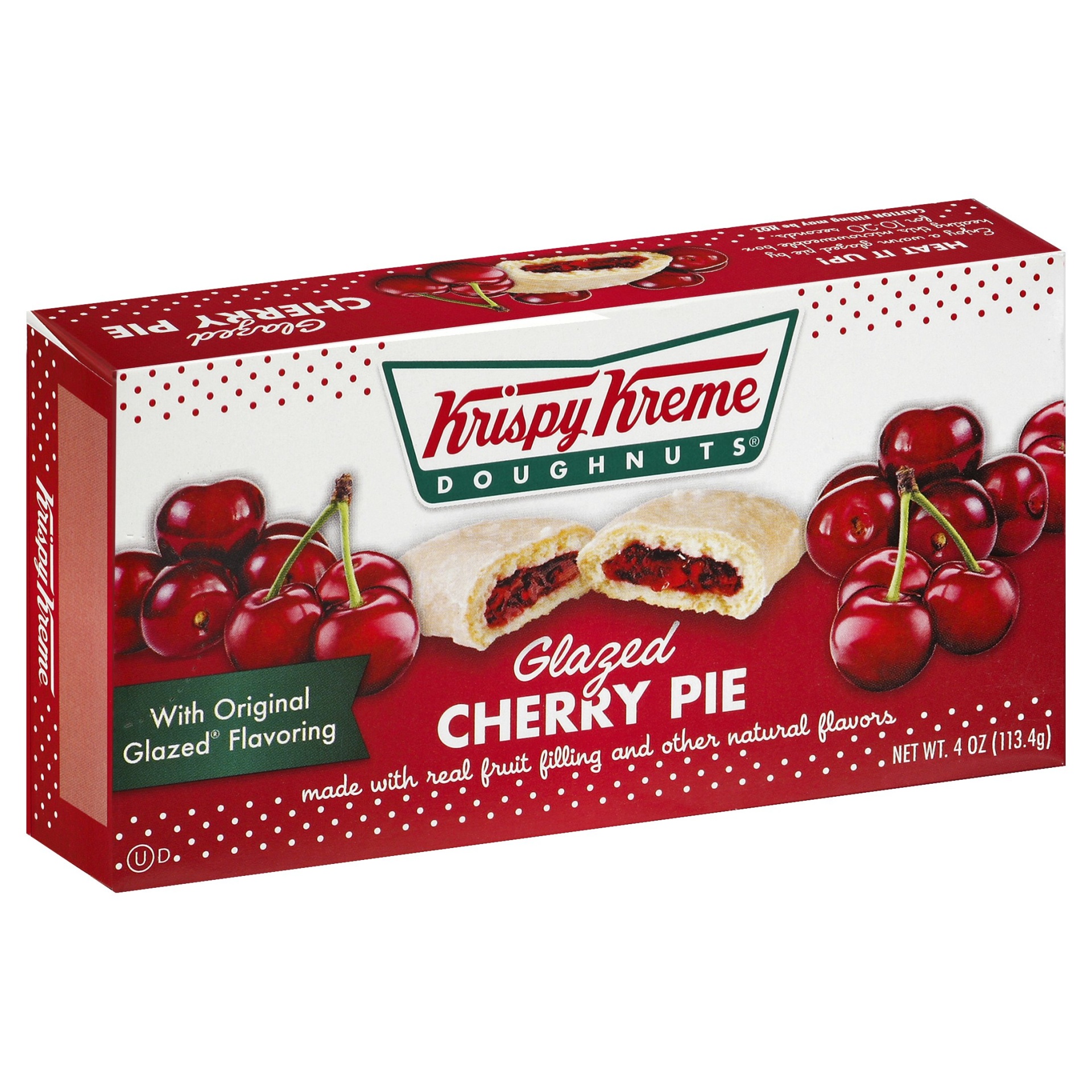 slide 1 of 1, Kripsy Kreme Glazed Cherry Pie, 4 oz
