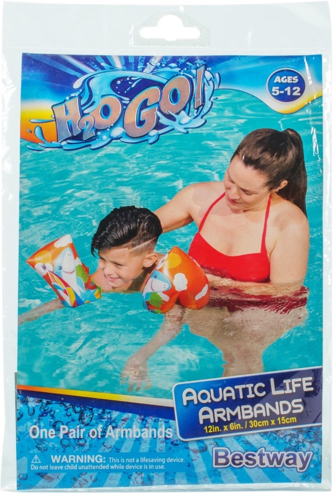 slide 1 of 1, Bestway H2O Go! Aquatic Life Armbands, 1 ct