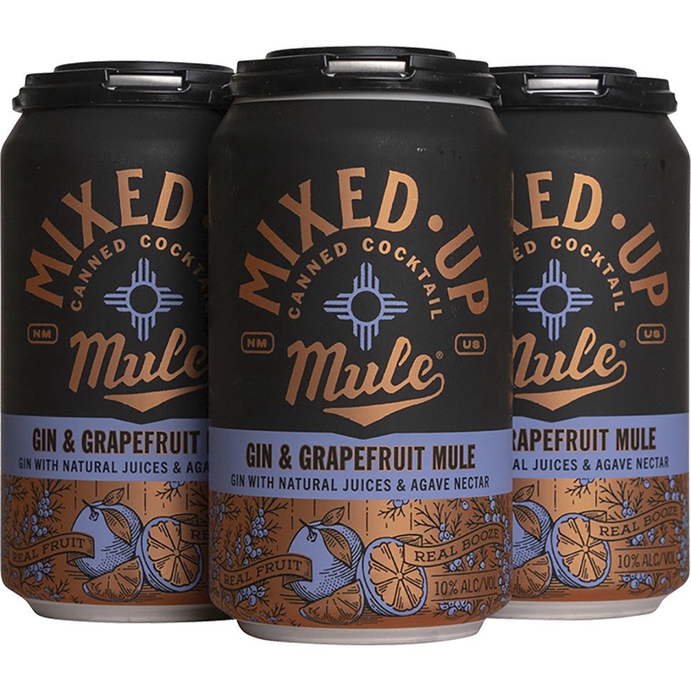 slide 1 of 1, Mixed-Up Gin & Grapefruit Mule, 12 oz