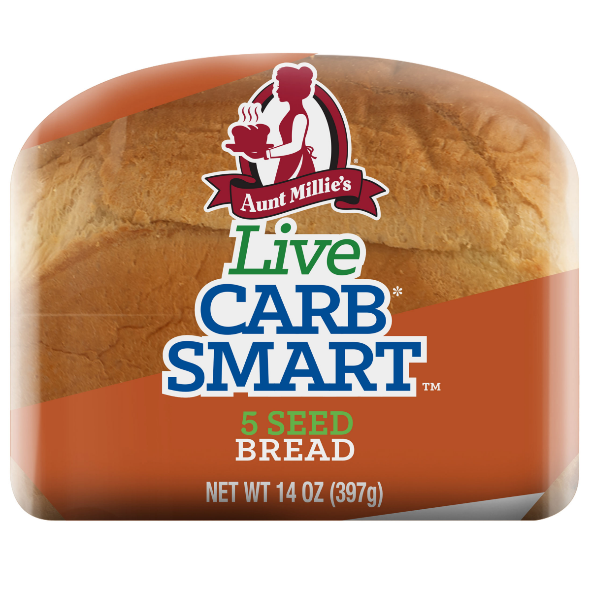 slide 21 of 29, Aunt Millie's Carb Smart Seed Bread, 14 oz