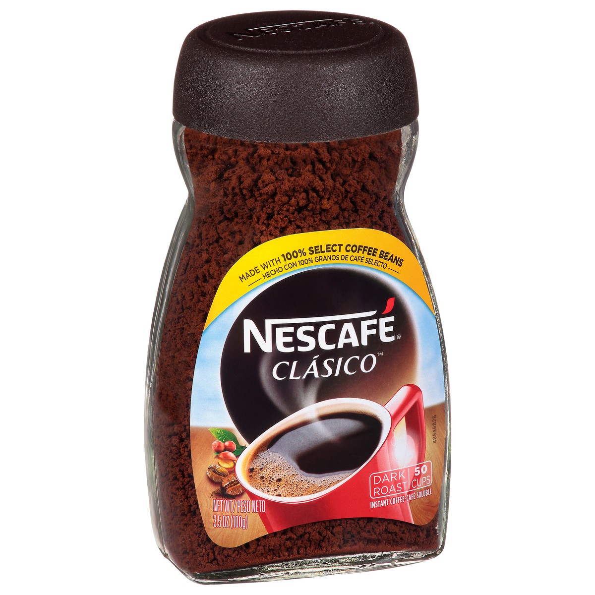 slide 2 of 9, Nescafé Clasico Instant Dark Roast Coffee 3.5 oz, 3.5 oz