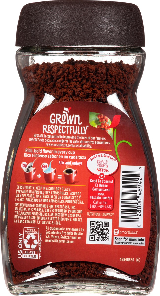 slide 6 of 9, Nescafé Clasico Instant Dark Roast Coffee 3.5 oz, 3.5 oz