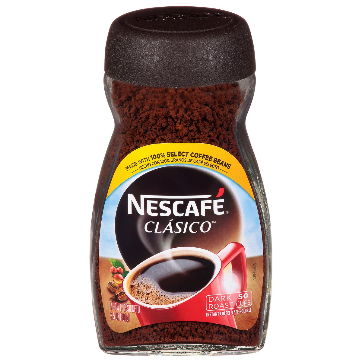 slide 1 of 4, Nescafé Clasico Dark Roast Instant Coffee Jar - 3.5oz, 3.5 oz