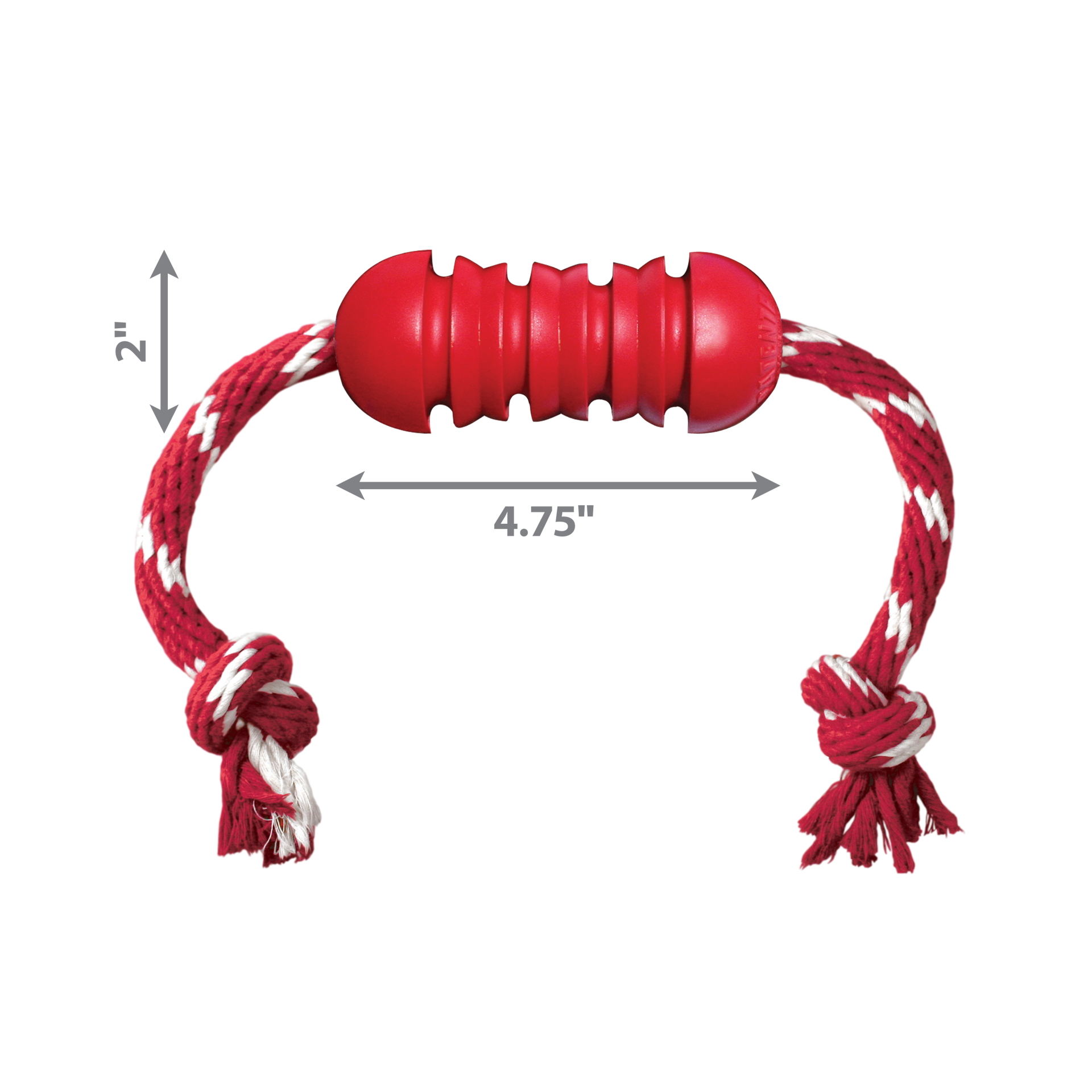 slide 2 of 4, KONG Dental w/Rope Md, 1 ct