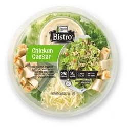 Bonduelle Bistro Grilled Chicken Caesar Bowls with Creamy Caesar Dressing 6.25 oz