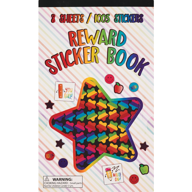 slide 1 of 1, NON BRAND Mfr Reward Sticker Book, 1 ct