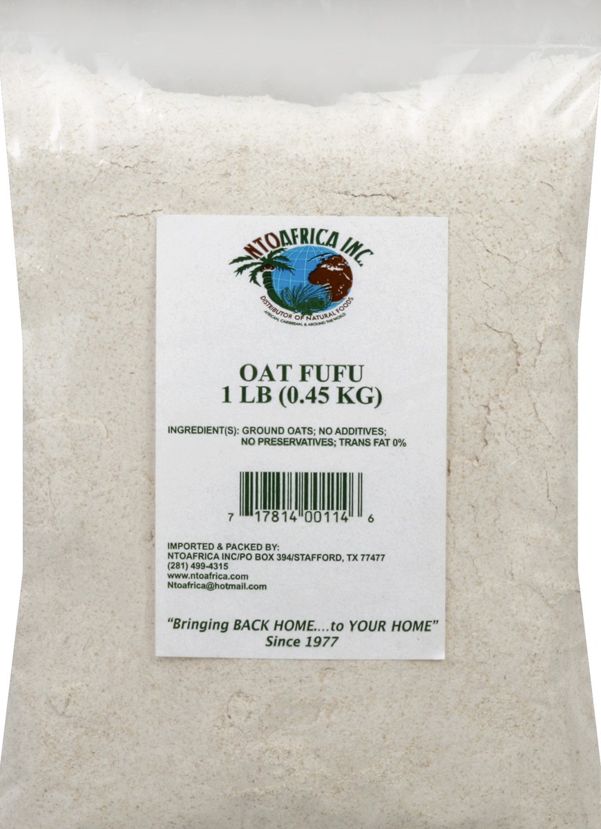 slide 5 of 6, NTOAfrica Oat Fufu 1 lb, 1 lb