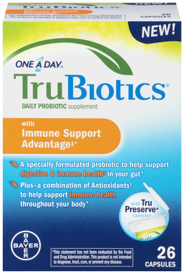 slide 1 of 1, TruBiotics Probiotic Supplement 26 ea, 26 ct