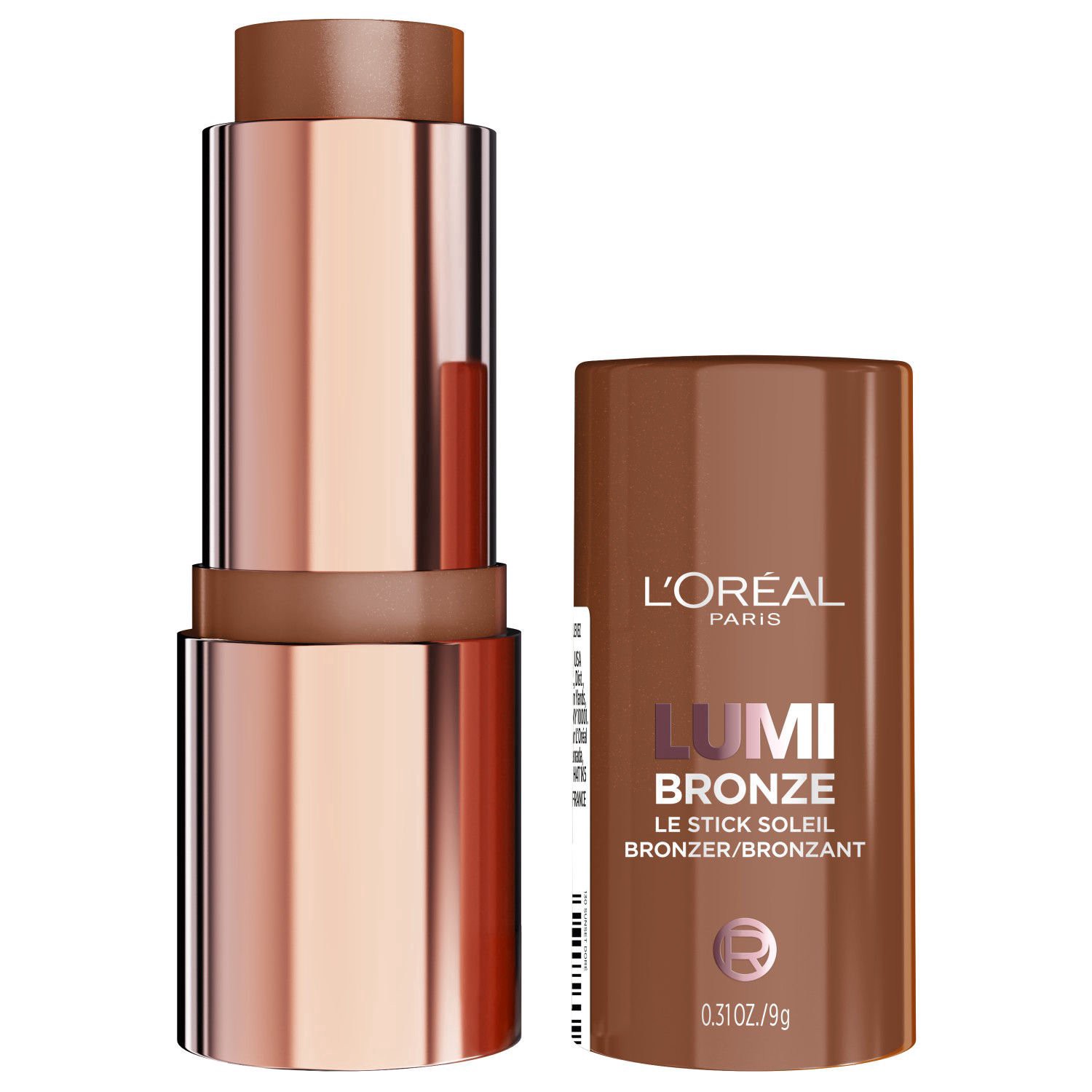 slide 1 of 10, L'Oréal Paris Lumi Bronze Stick 130 Sunset Dore 0.31 oz, 0.31 oz