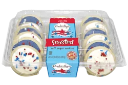 Kimberley's Bakeshoppe Bakeshoppe Frosted Patriotic Cookies