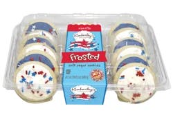 Kimberley's Bakeshoppe Bakeshoppe Frosted Patriotic Cookies