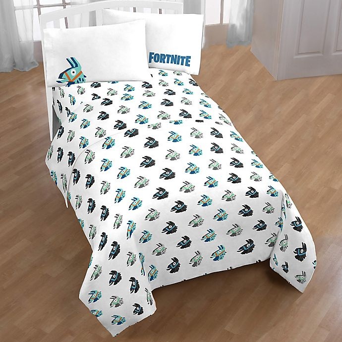 slide 1 of 2, Fortnite Twin Sheet Set, 1 ct