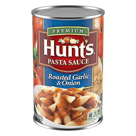 slide 1 of 4, Hunt's Roasted Garlic & Onion Pasta Sauce, 24 oz, 24 oz
