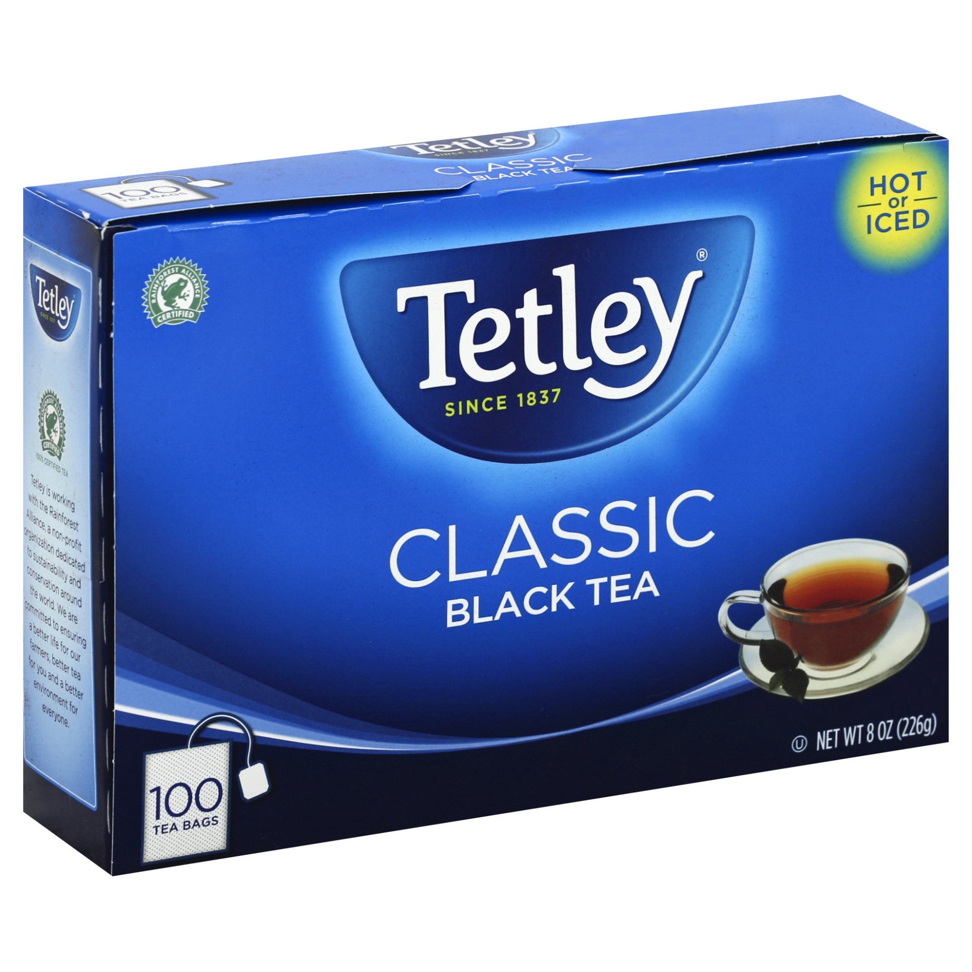 slide 1 of 8, Tetley Classic Blend Tea Bags - 100 ct; 8 oz, 100 ct; 8 oz