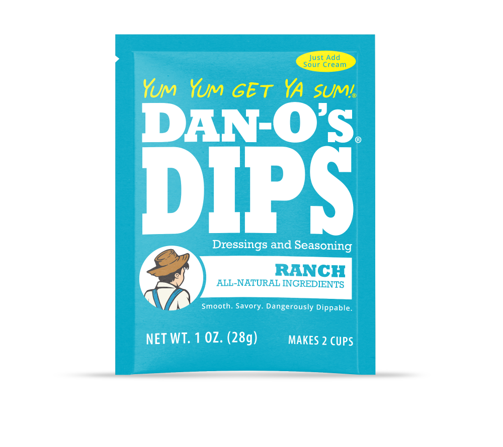 slide 1 of 1, Dan-O's Dips Ranch Dip, 1 oz, 1 oz